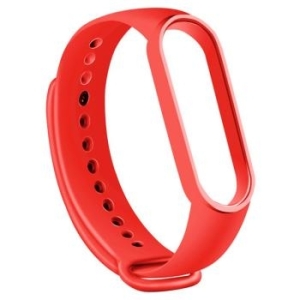 Pasek Xiaomi Mi Band 5 / 6 / 7 Czerwony - 143638