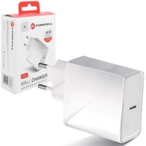 Ładowarka Sieciowa USB Typ C 3A 45W z funkcją ładowania PD i Quick Charge 4.0 Biały - 187111