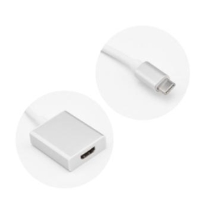 Adapter HDMI - Typ C 3.1 Plug & Play - 187125