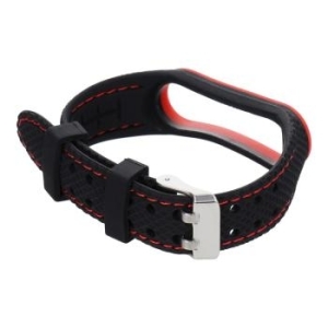 Pasek Mi Band 5 / 6 Zapięcie z klamrą Czarny - 145421