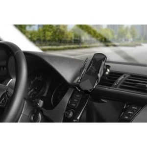 Uchwyt do szyby z ładowaniem indukcyjnym automatyczny HS3 Qi 15W Czarny - 145715