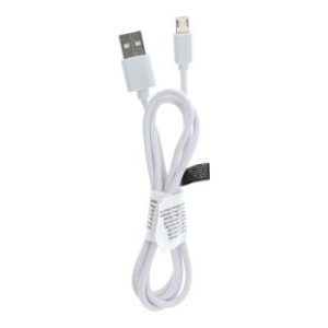 Kabel Micro USB C366 1m  (długa końcówka : 8mm) Biały - 146111