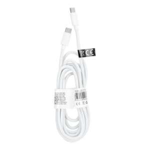 Kabel USB Typ C na USB Typ C Power Delivery PD60W 3A C293 2m Biały - 147725