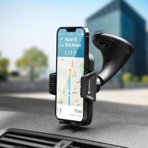 Uchwyt do szyby Forcell Carbon HT1 Czarny - 148255