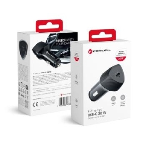 Ładowarka Samochodowa USB Typ C 3.0 20W CC50-1C Czarny - 148624