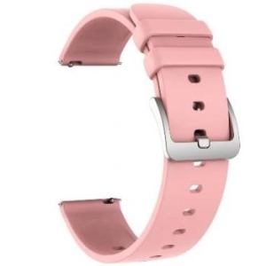 Pasek Smartwatch Silikonowy 22mm Różowy - 148732