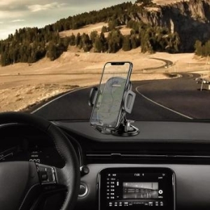 Uchwyt do szyby Borofone BH37 Route Czarny - 149301