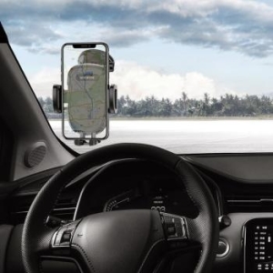 Uchwyt do szyby Borofone BH37 Route Czarny - 149302