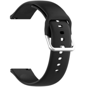 Pasek Smartwatch Silikonowy 20mm Czarny - 149326