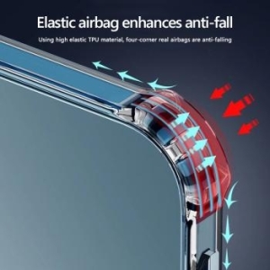 Clear Mag Cover Apple iPhone 14 Przezroczysty - 150511