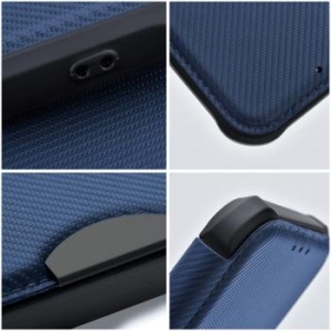Razor Book Samsung Galaxy A12 Granatowy - 150578