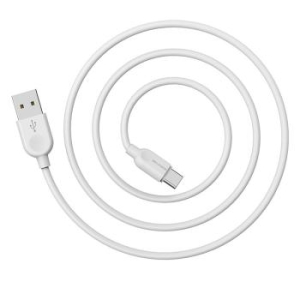 Kabel USB Typ C Borofone BX14 LinkJet 2,4A 2m Biały - 150746