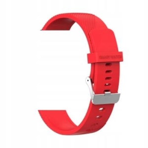 Pasek Smartwatch Silikonowy 22mm Czerwony - 150879