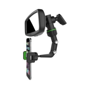 Uchwyt na lusterko uniwersalny Clips Typ 2 Czarny - 150896