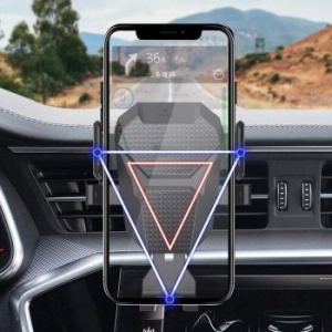 Uchwyt nawiew Vennus VCH09 Czarny - 150907