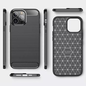 Carbon Case Samsung Galaxy S23 Ultra Czarny - 151331