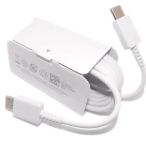 Kabel USB Typ C / USB Typ C Samsung Galaxy S20 S21 EP-DG980 1m Biały - 151849