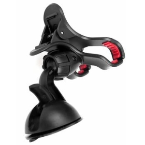 Uchwyt na kokpit Klips podwójny Czarny - 152130