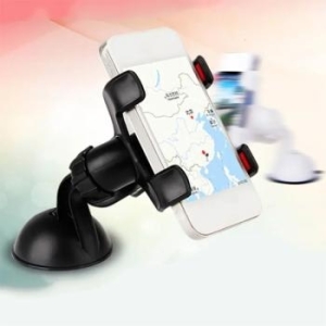 Uchwyt na kokpit Klips podwójny Czarny - 152131