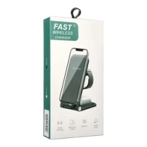 Ładowarka Indukcyjna Qi 15W OJD-75 Czarny - 153334