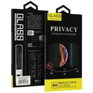 Szkło Hartowane Privacy Glass Apple iPhone 13 / 13 Pro / 14 Czarny - 153838