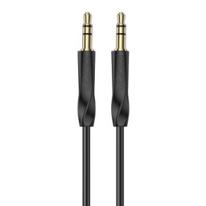 Kabel Jack 3,5mm na Jack 3,5mm Borofone BL16 1m Czarny - 153844
