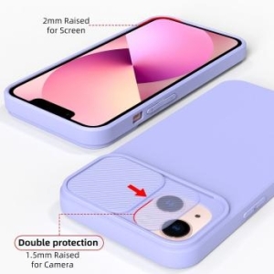 Camshield Soft Case Xiaomi Redmi Note 12 5G / Poco X5 Lawendowy - 155626