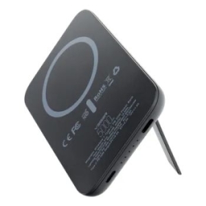 Power Bank 5 000mAh z ładowaniem indukcyjnym kompatybilny z MagSafe Veger MagOn Kick PD 20W Czarny - 155826