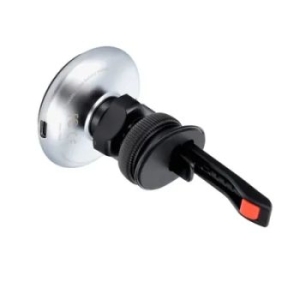 Uchwyt do kratki wlotu z ładowaniem indukcyjnym kompatybilny z MagSafe Forcell 15W HS2 Czarny - 155878