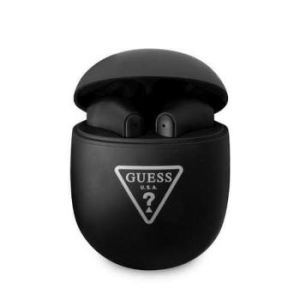 Słuchawki Bluetooth Stereo TWS Guess Triangle Logo + Stacja dokująca Czarny - 188929