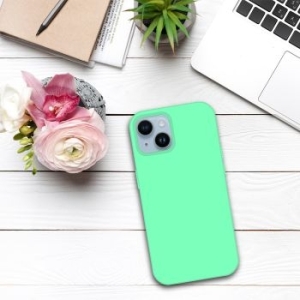 Silicone Case Premium Apple iPhone 15 Miętowy - 156759