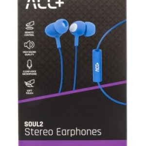 Zestaw Słuchawkowy ACC+ Soul 2 Niebieski - 156876