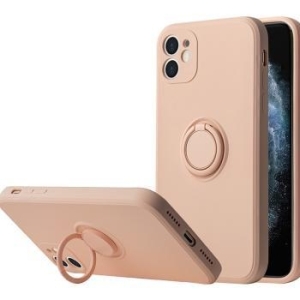 Silicone Ring Case Xiaomi Redmi Note 12 Pro 5G / Poco X5 Pro Jasny Różowy - 158638