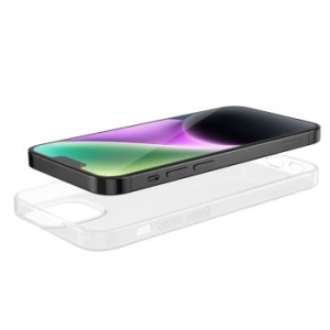 Markowy Silikon Borofone BI4 Ice Series Apple iPhone 15 Plus Przezroczysty - 159247