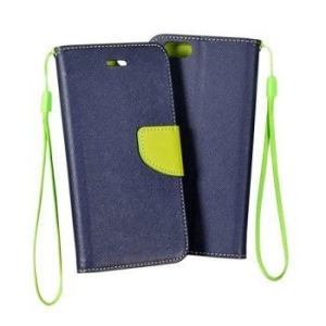 Fancy Book Samsung Galaxy A23 5G Granatowy/Limonka - 159685