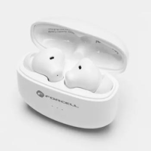 Słuchawki Bluetooth Forcell F-Audio TWS CLEAR Sound Biały - 160702