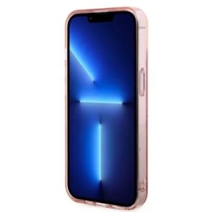 Markowy Hard Case Karl Lagerfeld Monogram Apple iPhone 15 Różowy - 160801