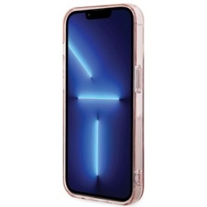 Markowy Hard Case Karl Lagerfeld IML Choupette Magsafe Apple iPhone 15 Pro Różowy - 161332