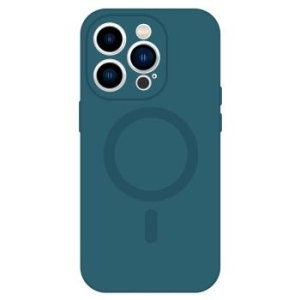 MagSilicone Case Apple iPhone 15 Plus Niebieski - 161694