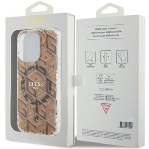 Markowy Hard Case Guess IML GCUBE Apple iPhone 15 Różowy - 201855