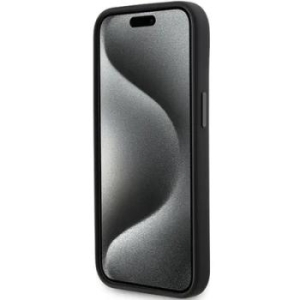 Markowy Hard Case Karl Lagerfeld Silicone KC Apple iPhone 15 Plus Czarny - 164071