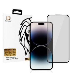 Szkło Hartowane 5D 10X Privacy Titanium Apple iPhone 15 Pro - 164249