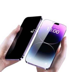 Szkło Hartowane 5D 10X Privacy Titanium Apple iPhone 15 - 164252