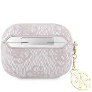 Markowe etui Guess 4G Charm Collection Airpods Pro 2 Cover Różowy - 201865