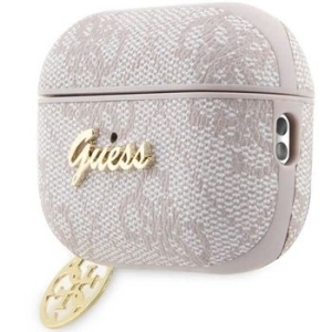 Markowe etui Guess 4G Charm Collection Airpods Pro 2 Cover Różowy - 201866