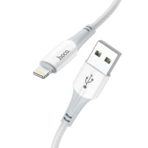 Kabel iPhone Lightning Hoco 8-pin 2,4A Ferry X70 Biały - 165012