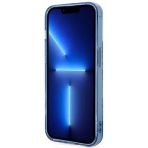 Markowy Hard Case Guess IML Electro Cam TDJ Apple iPhone 14 Pro Max Niebieski - 201882