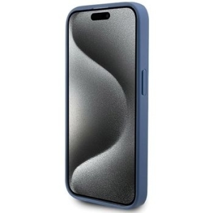 Markowy Hard Case Guess Magsafe 4G Ring Classic Logo Apple iPhone 14 Pro Max Niebieski - 201886