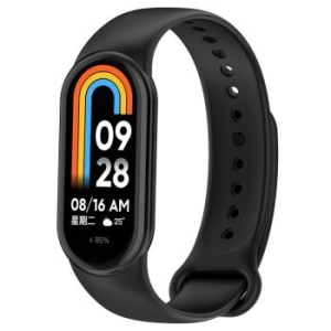 Pasek Silikonowy Mi Band 8 Czarny - 166286