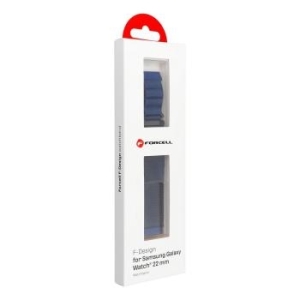 Pasek Smartwatch nylonowy Forcell F05 22mm Granatowy - 166535